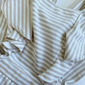 Daylight - Striped beige/cream jumpsuits - size S